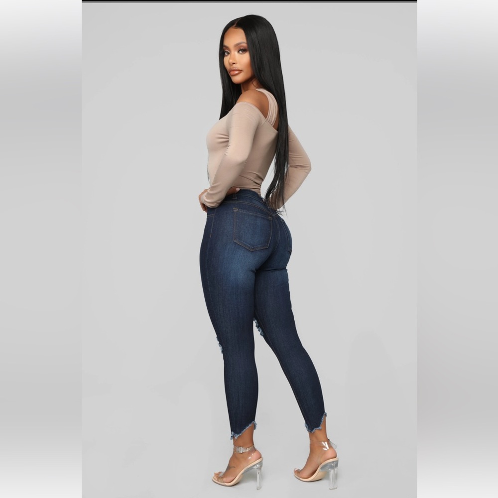 NWT Fashion Nova bodysuit Mocha size Small - Picture 4 of 6